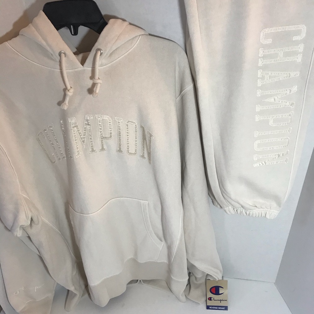 2 Pc Set CHAMPION RW Excl Limited Ed set M Hoodie M Pants - Picture 4 of 16